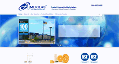 Desktop Screenshot of amerilabtech.com